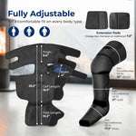 SereneLife leg massager 11-airbag system covering feet, calves, and thighs